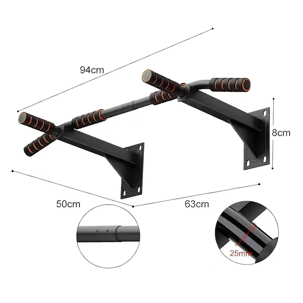 Adjustable Steel Frame Bar Hom - Pull Up Bar Grip recensione e prezzo
