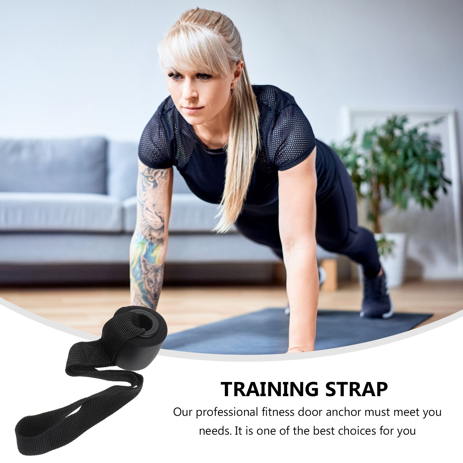 2 Pcs Heavy Duty PVC Door Anch - Pull Up Assist Band recensione e prezzo