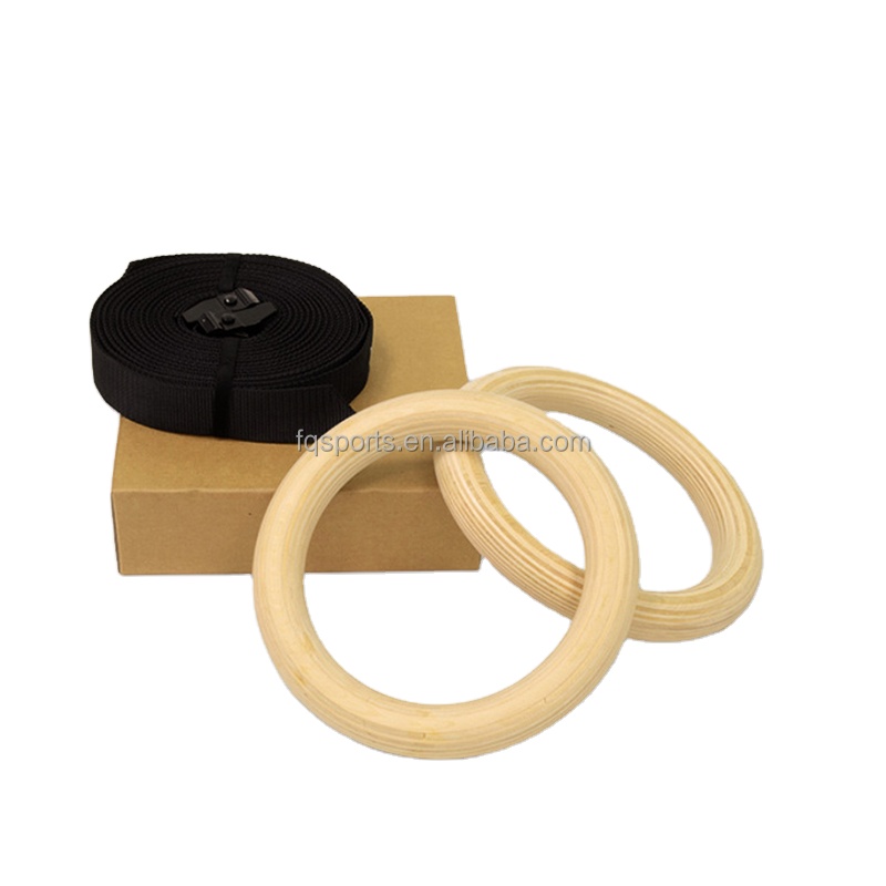 Outdoor Fitness Equipment Gym  - Gymnastic Ring Wood recensione e prezzo