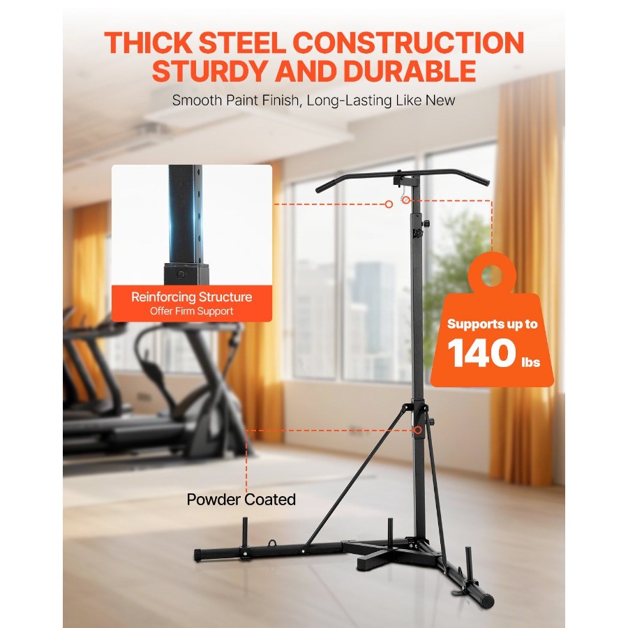 2 in 1 Punching Bag Stand Stee - Pull Up Bar Grip recensione e prezzo