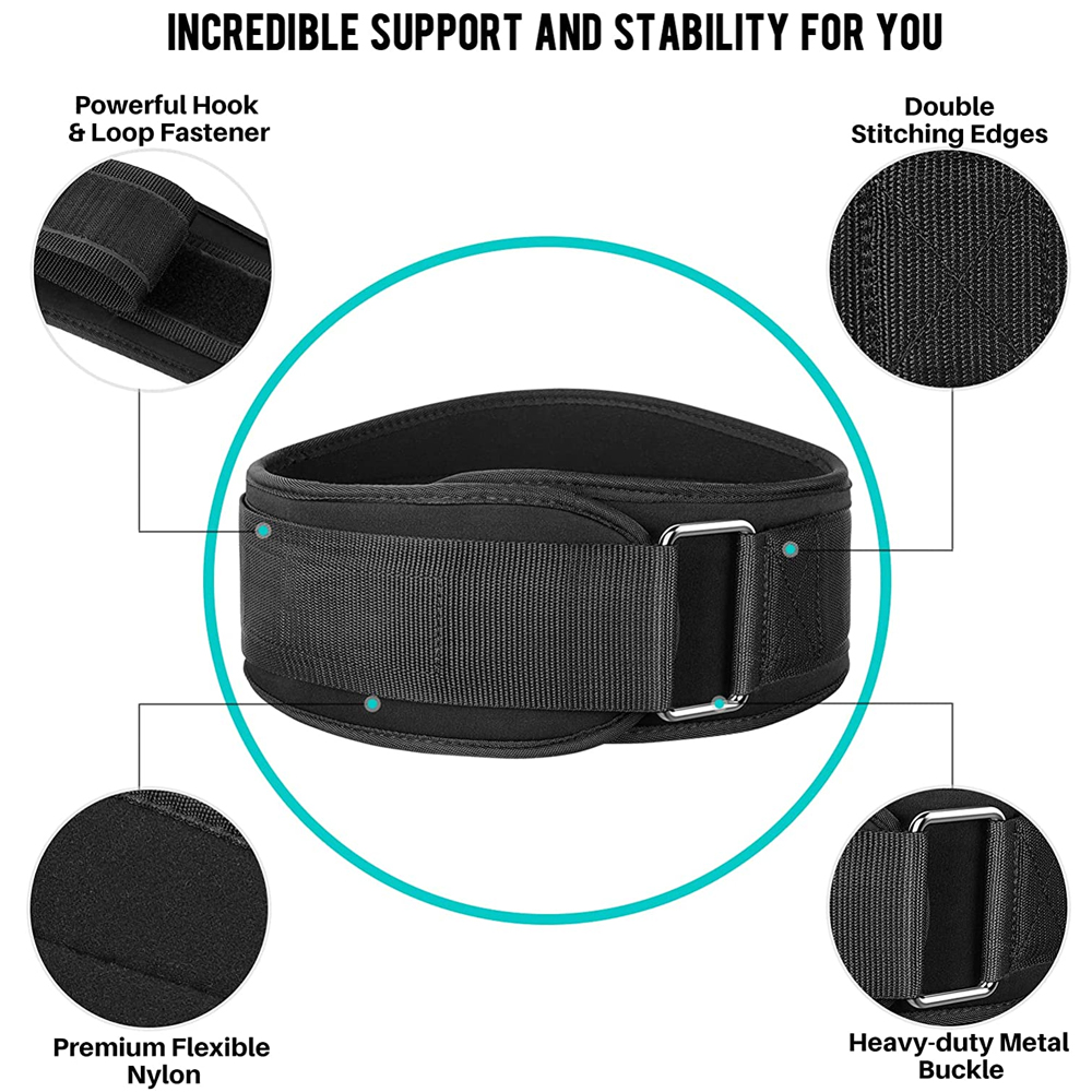 Gym Belt Bodybuilding Belts Po - Crossfit Workout With Equipment recensione e prezzo