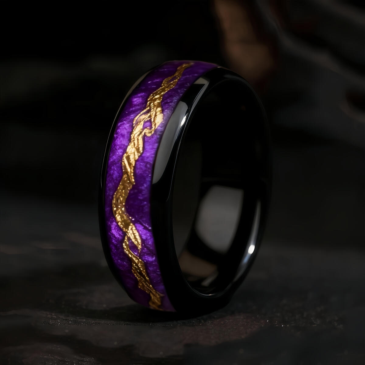Fashion Black Men Stainless St - Gymnastic Ring Wood recensione e prezzo