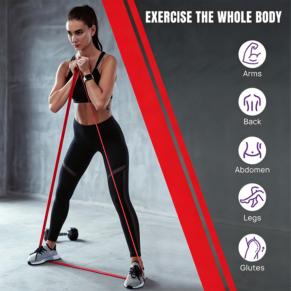 10Pcs 4-Level Resistance Bands - Pull Up Assist Band recensione e prezzo
