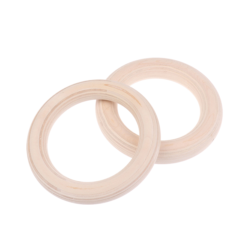 2Pcs/Pairs Portable Crossfit G - Gymnastic Ring Wood recensione e prezzo