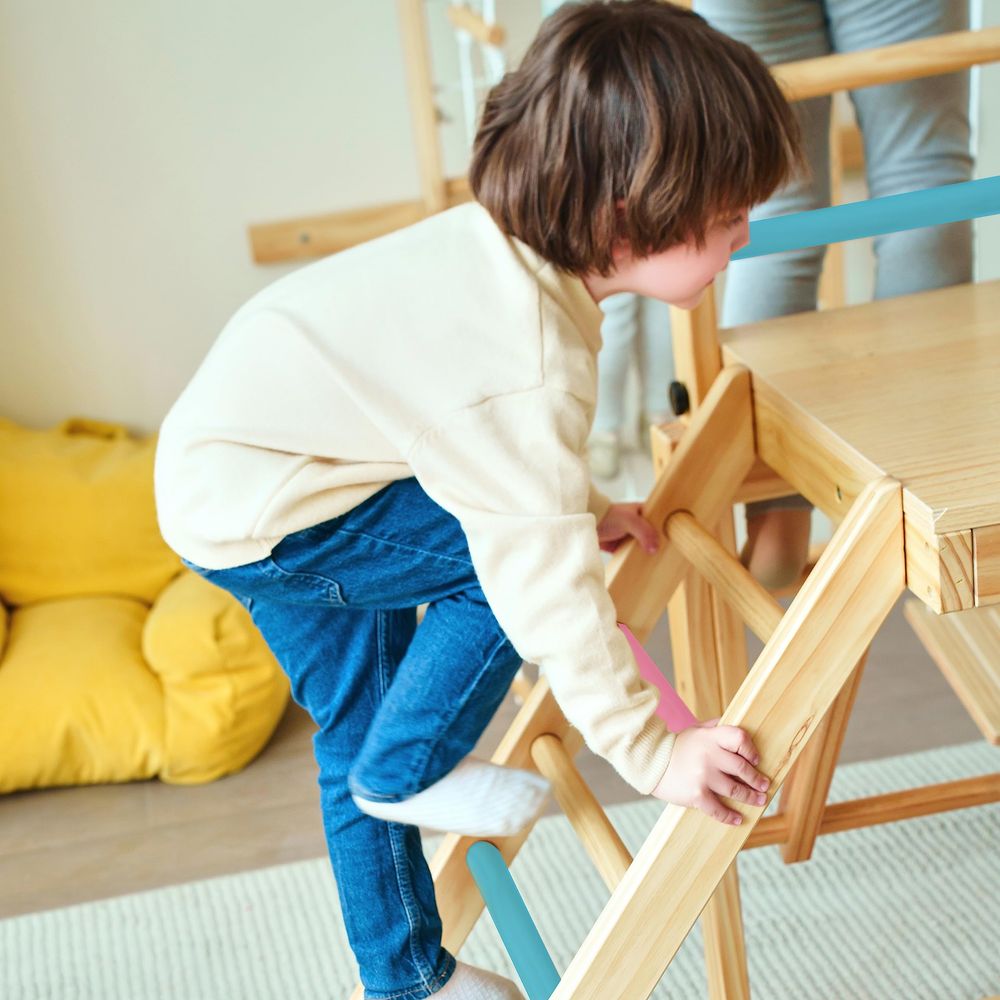 Grove 8in1 Indoor Jungle Gym w - Gymnastic Ring Wood recensione e prezzo