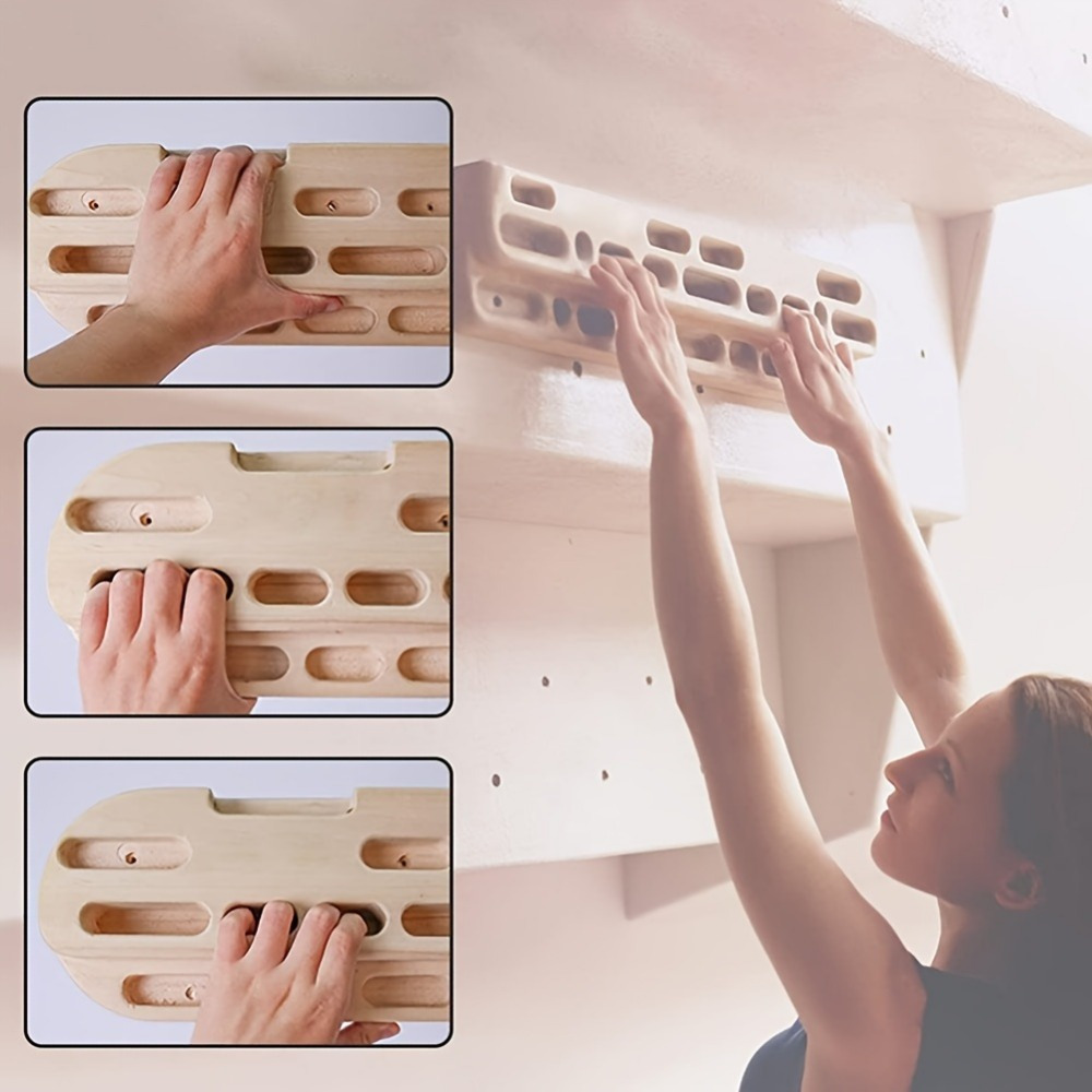 New Wooden Climbing Wall Set—H - Gymnastic Ring Wood recensione e prezzo