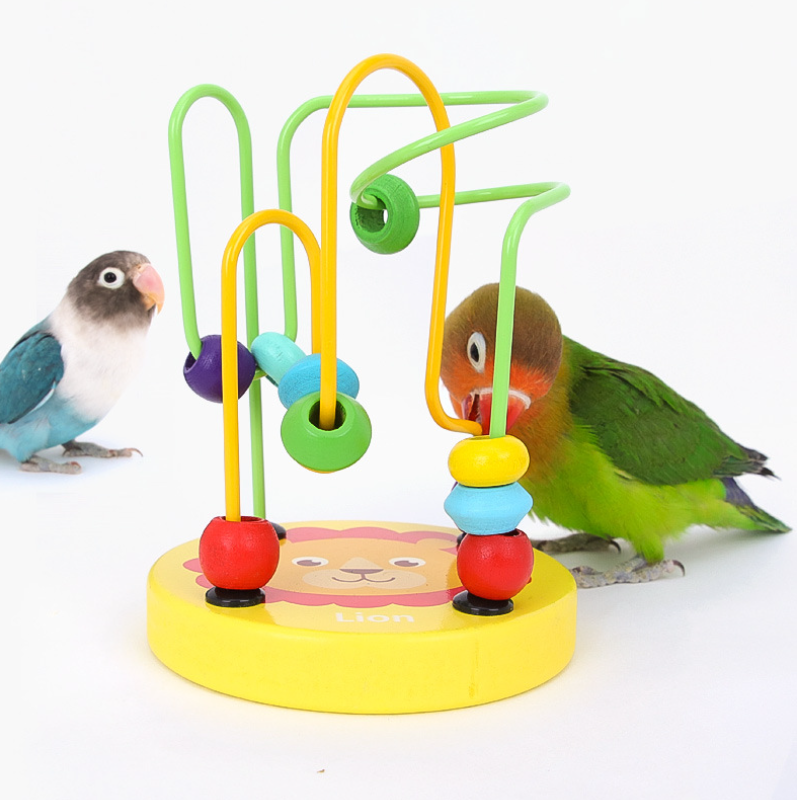 Bird Training Toy Supplies Lov - Gymnastic Ring Wood recensione e prezzo