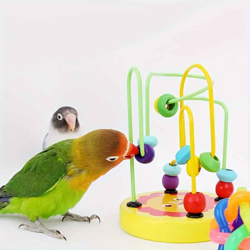 Bird Training Toy Supplies Lov - Gymnastic Ring Wood recensione e prezzo