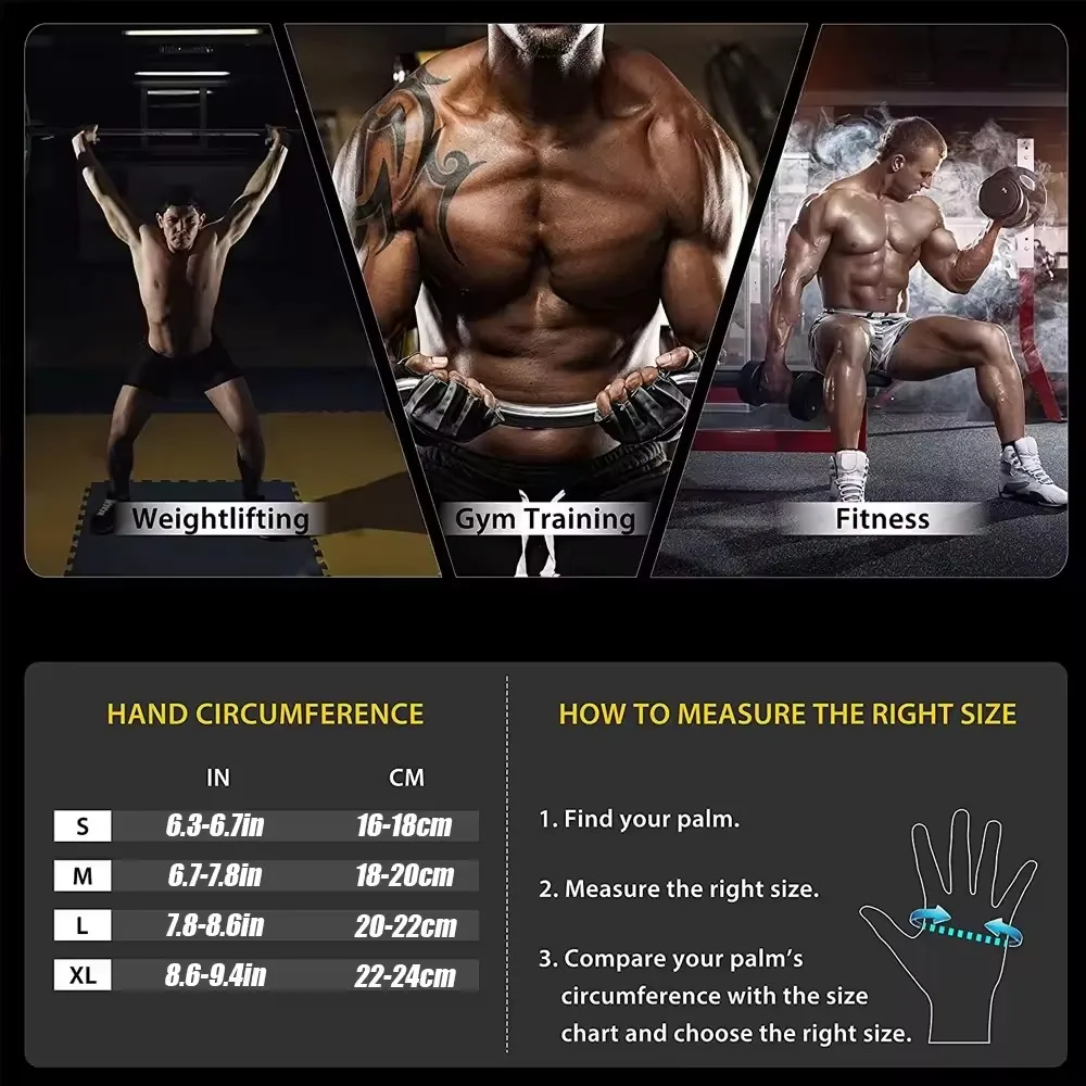 1Pair Half Finger Gym Fitness  - Crossfit Workout With Equipment recensione e prezzo