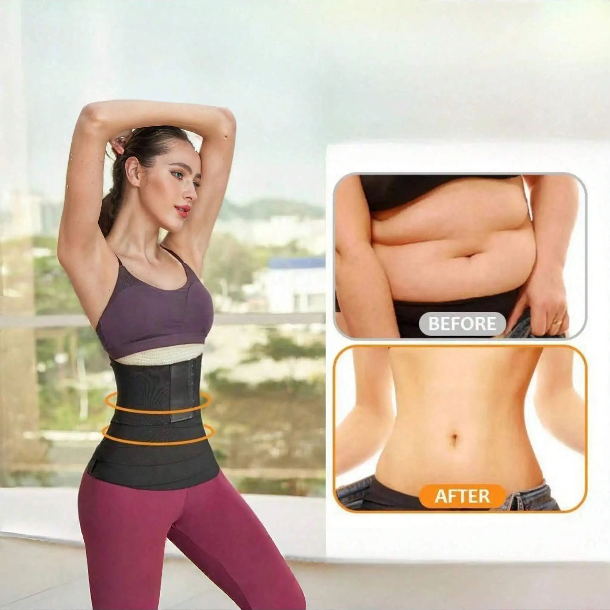 Women Waist Bandage Wrap Trimm - Pull Up Assist Band recensione e prezzo