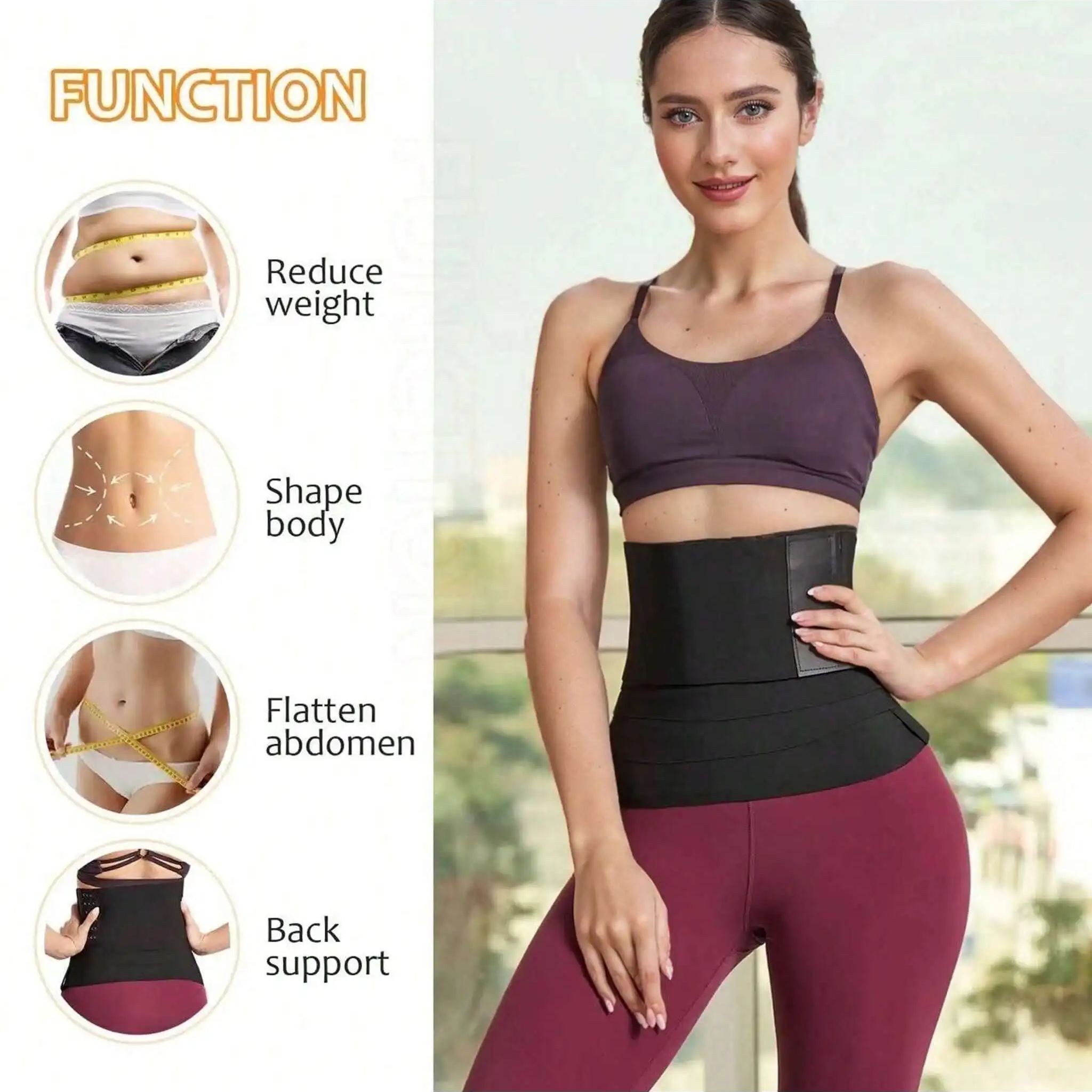 Women Waist Bandage Wrap Trimm - Pull Up Assist Band recensione e prezzo