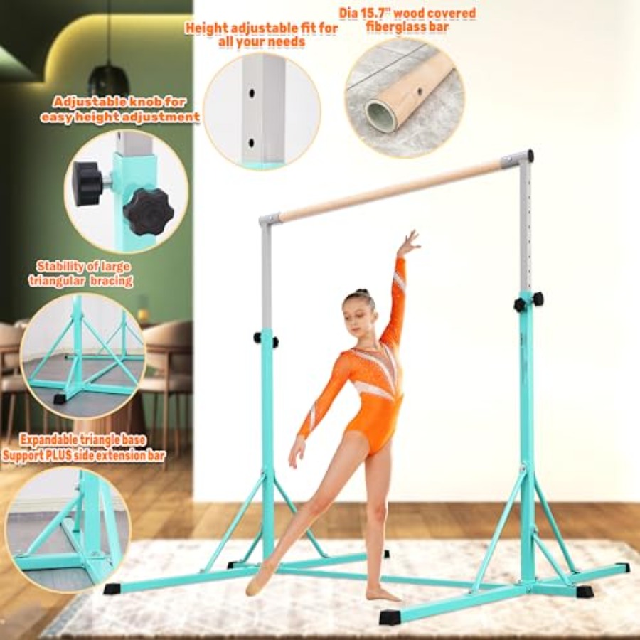 Gymnastics Bar for home gym tr - Gymnastic Ring Wood recensione e prezzo