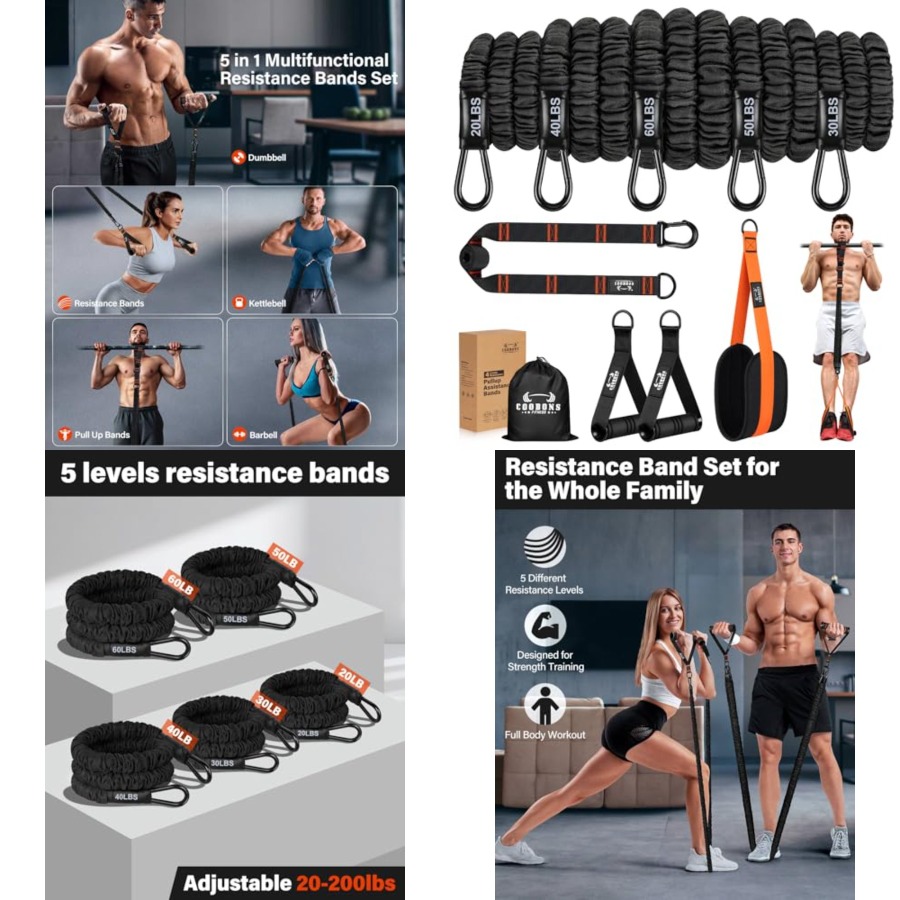 Resistance Bands, Exercise Ban - Pull Up Assist Band recensione e prezzo