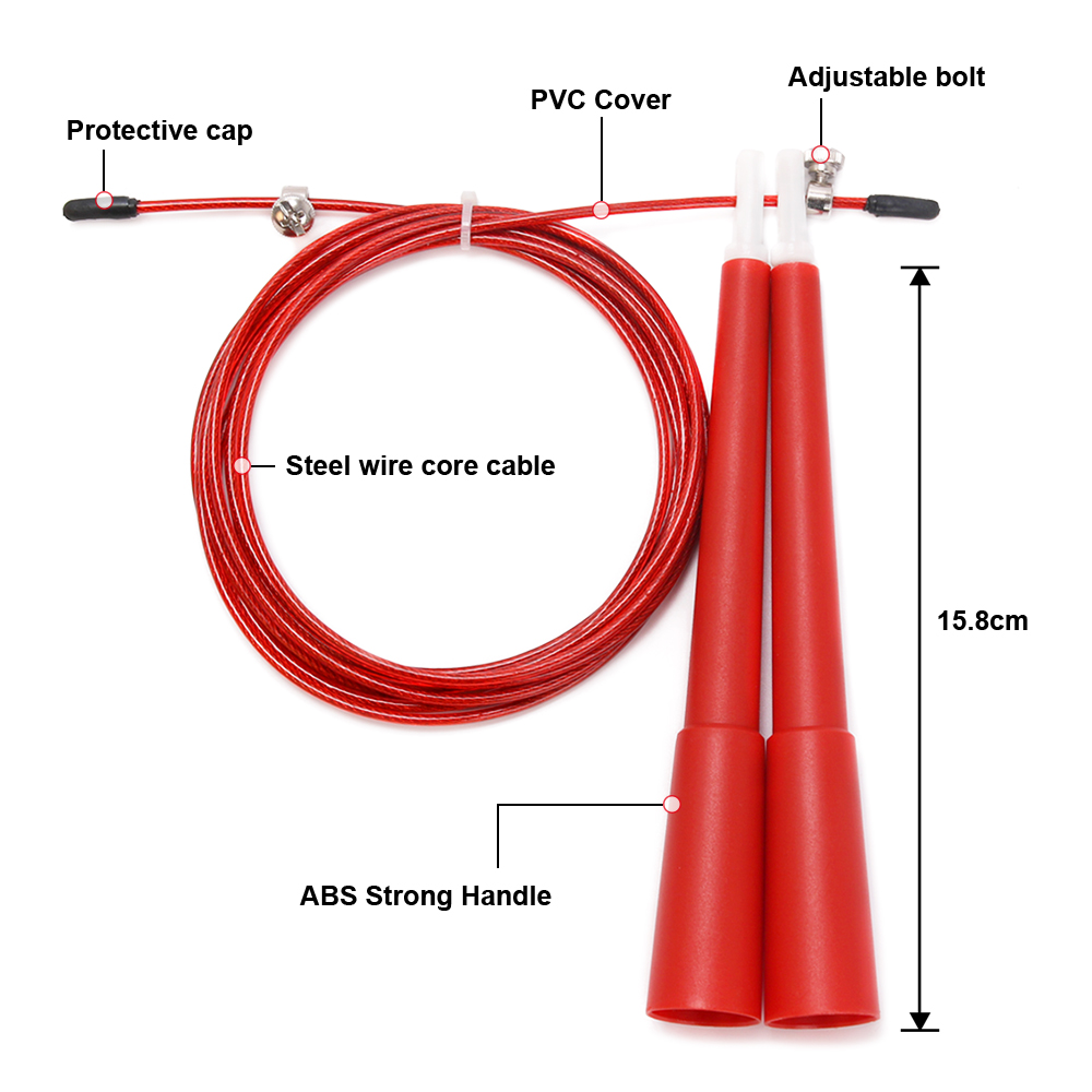 Plastic Speed Skipping Rope Cr - Crossfit No Equipment recensione e prezzo